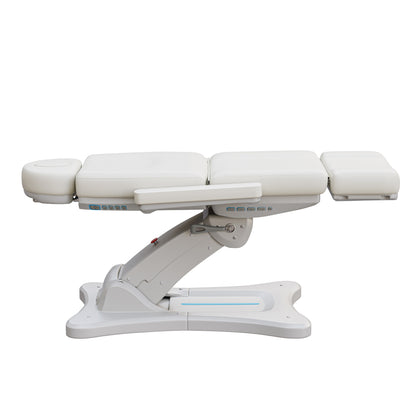Spa Numa SERENITY 4 Motor Electric Treatment Chair for Aesthetic and Medical Procedures – Adjustable Vegan Leather Chair with 240° Rotation, LED Controls, and Handicap Accessible Design