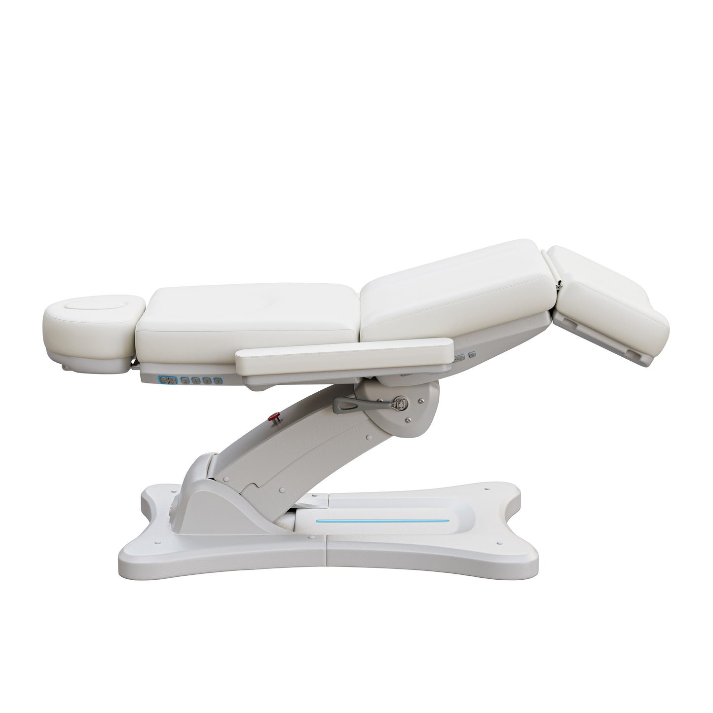 Spa Numa SERENITY 4 Motor Electric Treatment Chair for Aesthetic and Medical Procedures – Adjustable Vegan Leather Chair with 240° Rotation, LED Controls, and Handicap Accessible Design