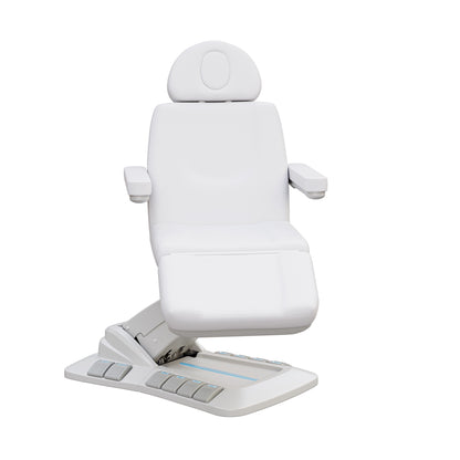 Spa Numa SERENITY DELUXE 4 Motor Electric Treatment Chair for Medical and Aesthetic Procedures – Adjustable Vegan Leather Chair with 240° Rotation, Memory Settings, and Handicapped Accessibility