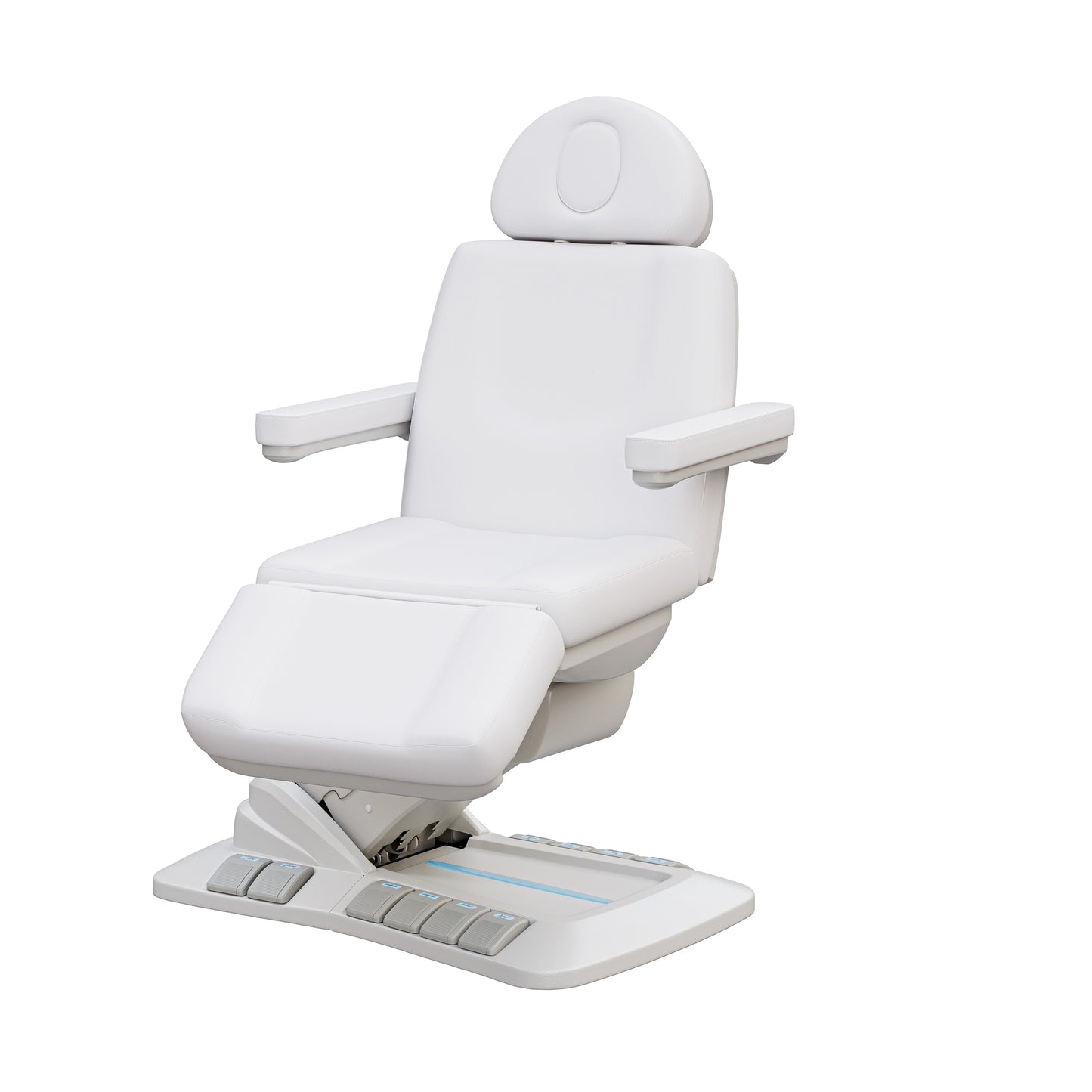 Spa Numa SERENITY DELUXE 4 Motor Electric Treatment Chair for Medical and Aesthetic Procedures – Adjustable Vegan Leather Chair with 240° Rotation, Memory Settings, and Handicapped Accessibility