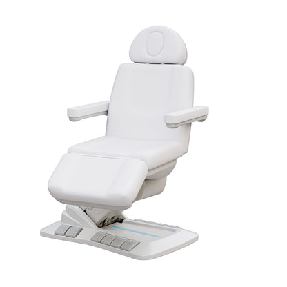 Spa Numa SERENITY DELUXE 4 Motor Electric Treatment Chair for Medical and Aesthetic Procedures – Adjustable Vegan Leather Chair with 240° Rotation, Memory Settings, and Handicapped Accessibility