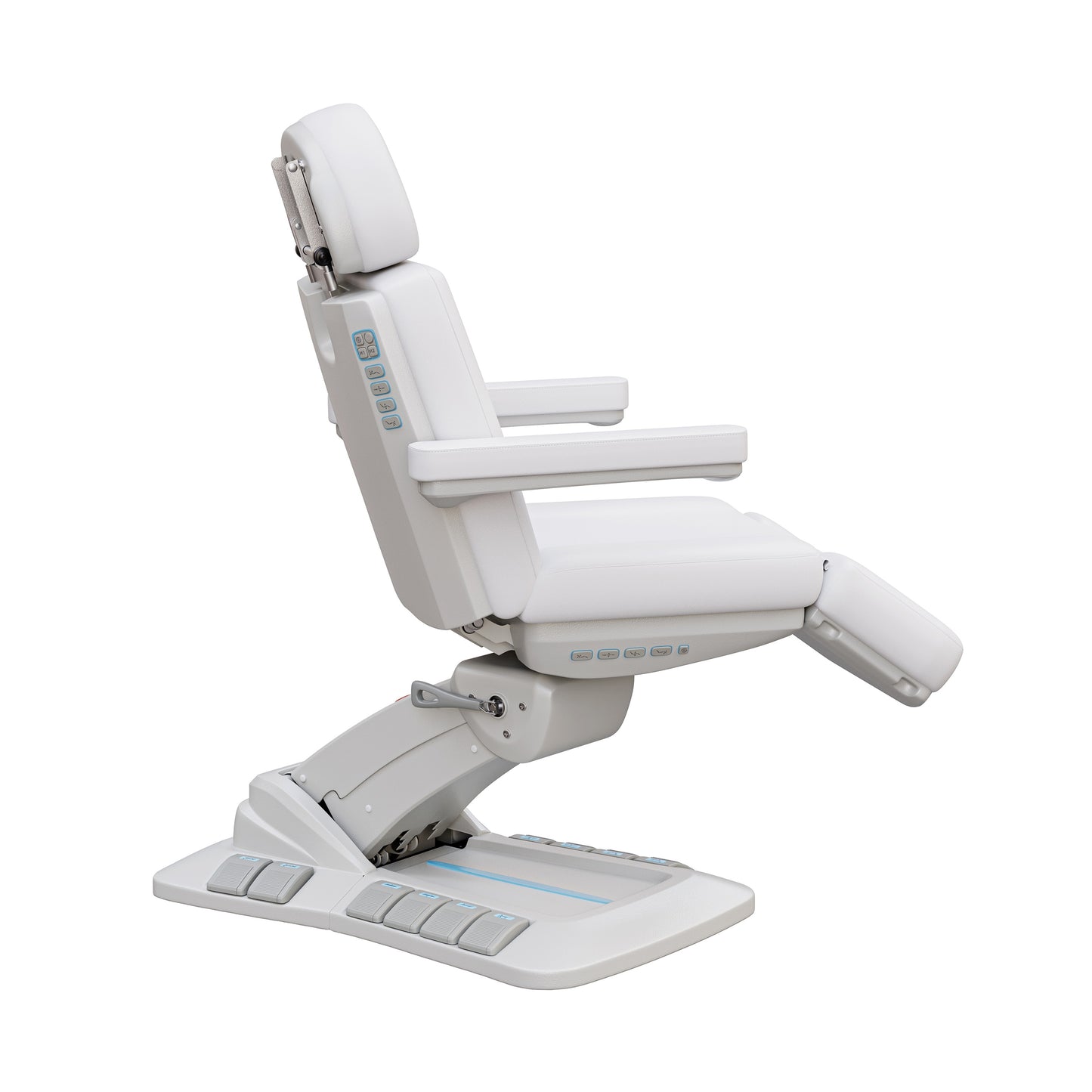 Spa Numa SERENITY DELUXE 4 Motor Electric Treatment Chair for Medical and Aesthetic Procedures – Adjustable Vegan Leather Chair with 240° Rotation, Memory Settings, and Handicapped Accessibility