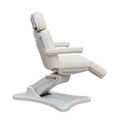 Spa Numa SERENITY 4 Motor Electric Treatment Chair for Aesthetic and Medical Procedures – Adjustable Vegan Leather Chair with 240° Rotation, LED Controls, and Handicap Accessible Design