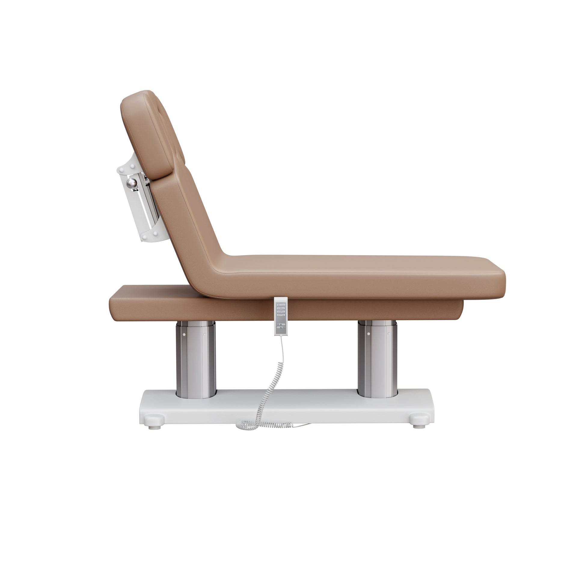 Spa Numa SOPHIE luxury 4 motor spa massage table with wide cushioned surface, adjustable height and incline, facial hole, and massage armrests—ideal for high-end spa, facial, and body treatments.
