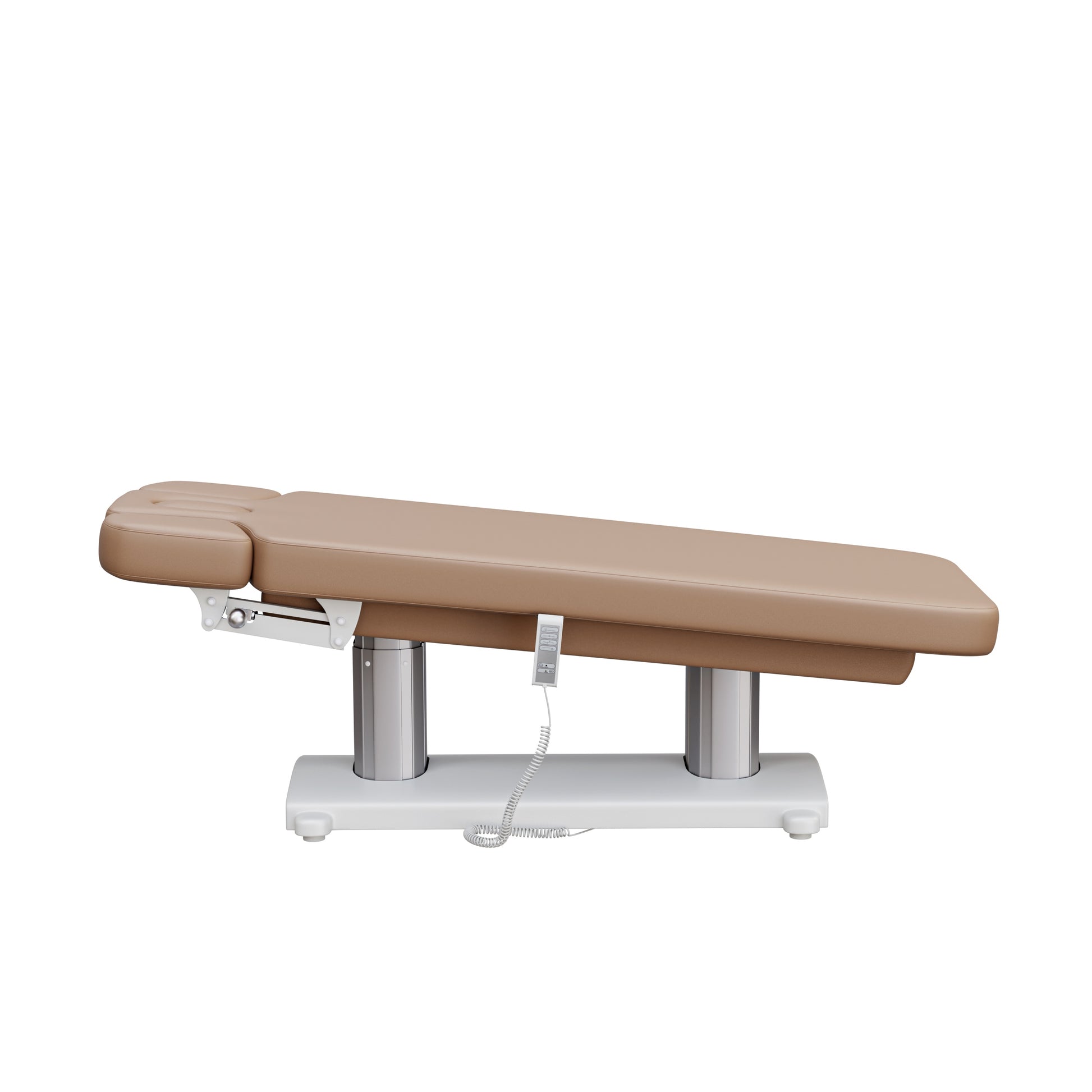 Spa Numa SOPHIE luxury 4 motor spa massage table with wide cushioned surface, adjustable height and incline, facial hole, and massage armrests—ideal for high-end spa, facial, and body treatments.