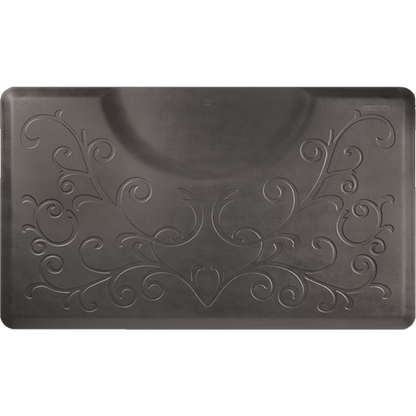 Bella - Decorative 3' x 5' 3/4'' Dye Washed Rectangle Anti-Fatigue Mat - SS3050R75BSL