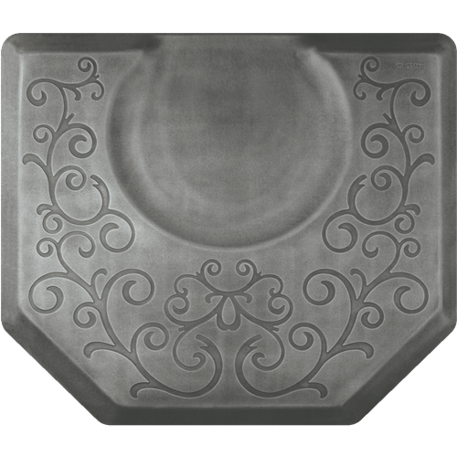 Estates Collection-Decorative 3/4'' Dye Washed Anti-Fatigue Mat