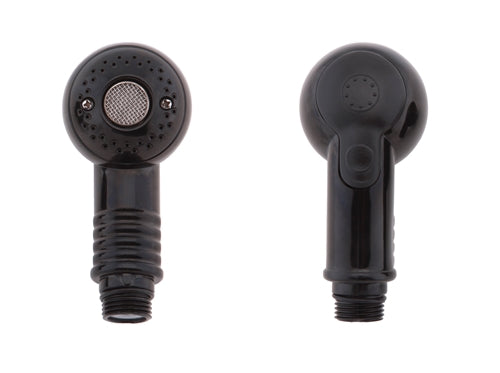 Dual Function Black Spray Head - Long