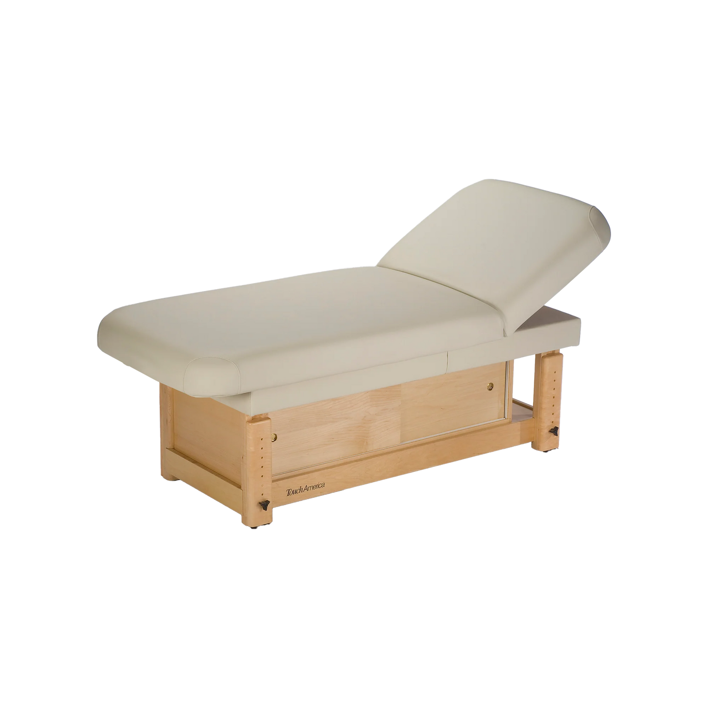 Durable stationary treatment table for wellness centers and spas