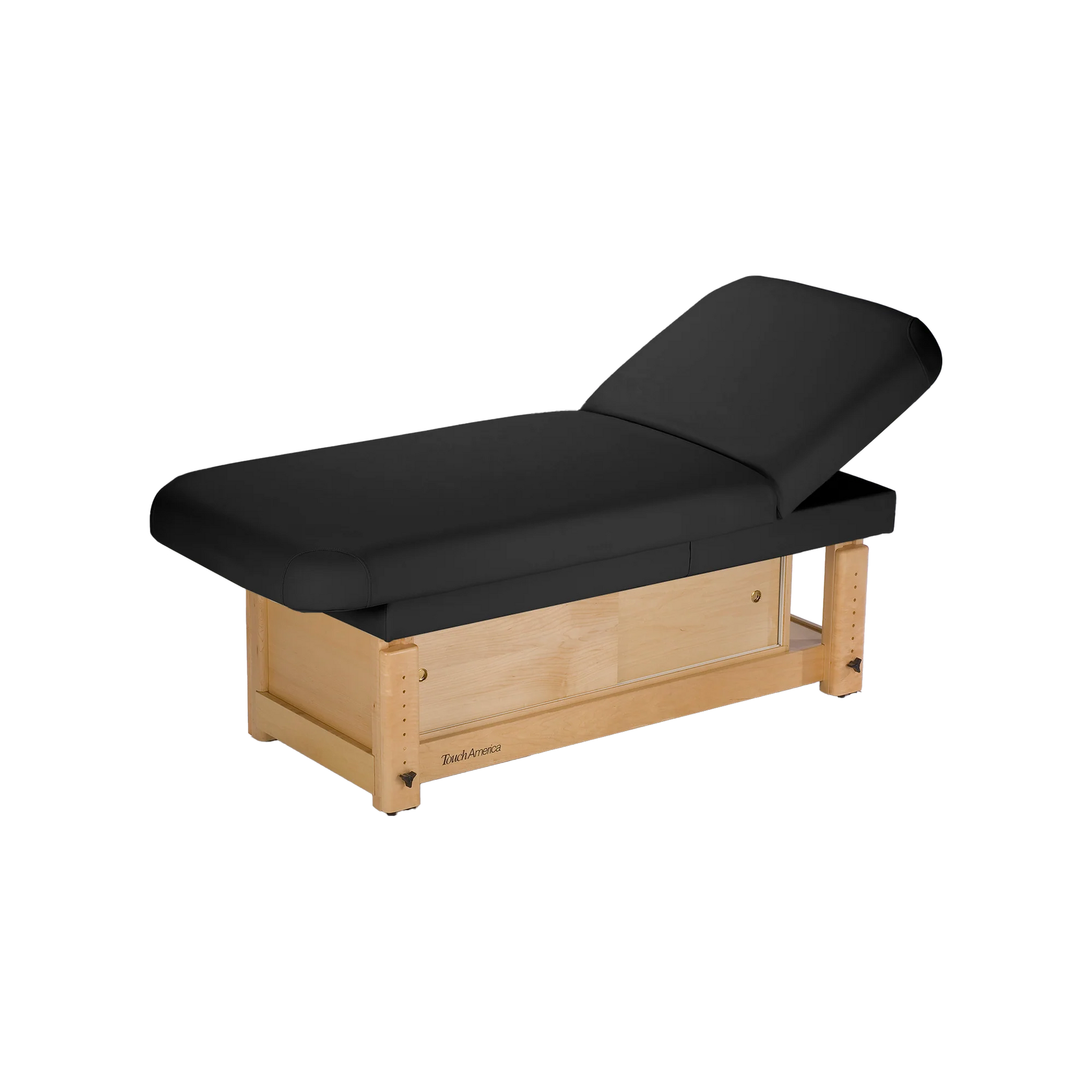 Professional stationary treatment table with adjustable comfort by TouchAmerica