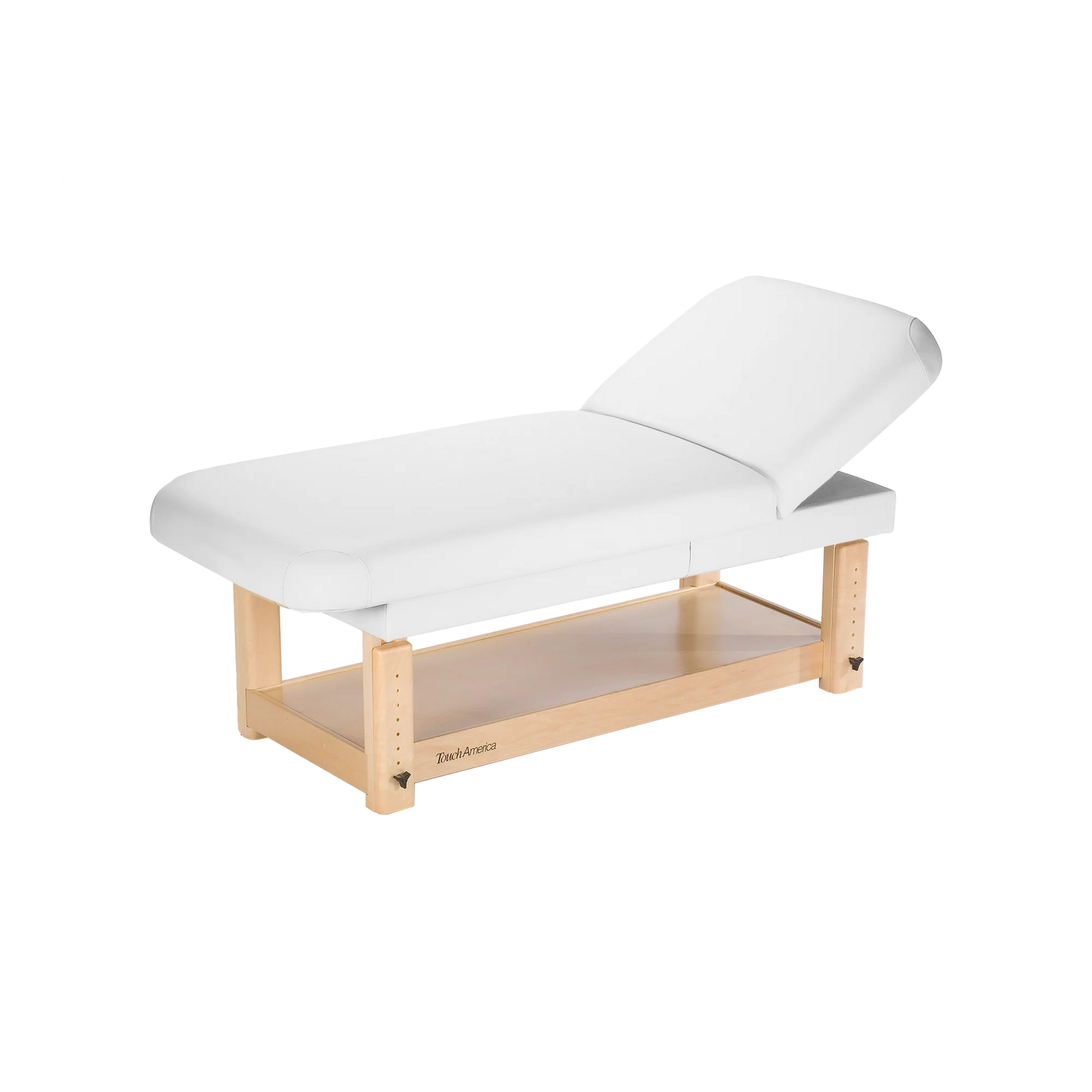 Professional stationary treatment table with adjustable comfort by TouchAmerica
