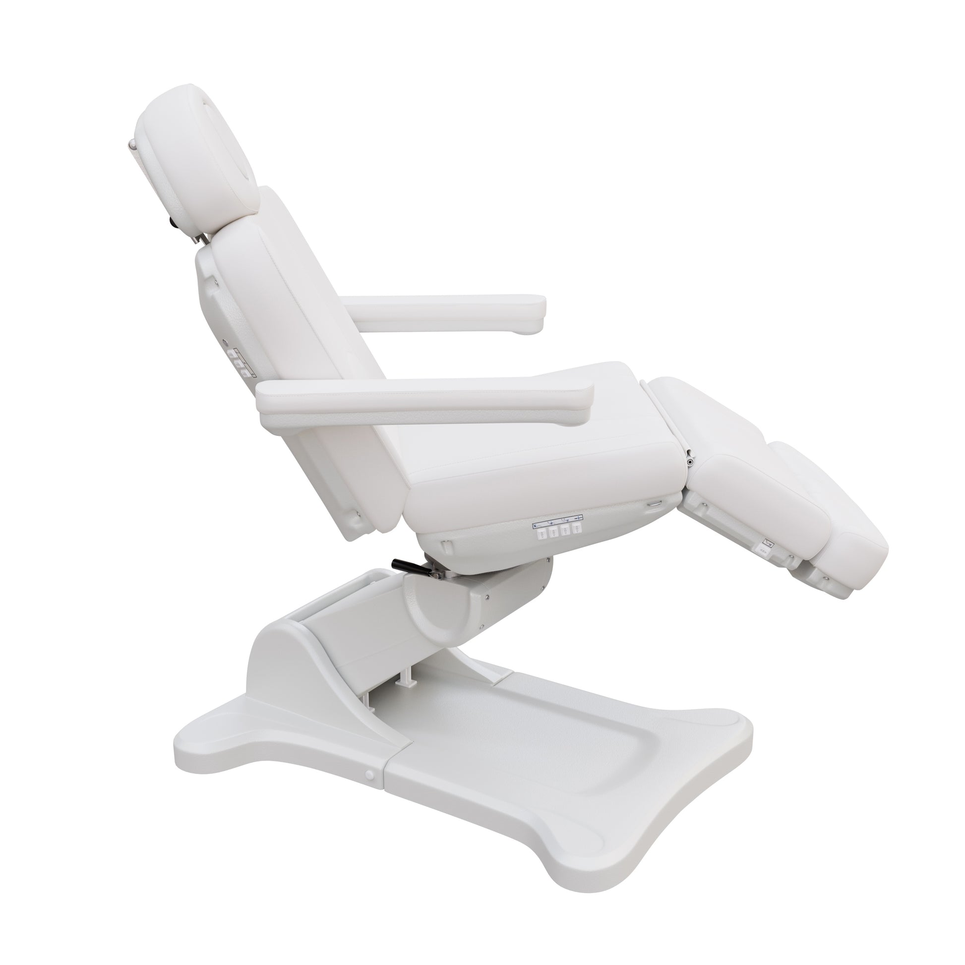 Spa Numa SWIVEL Fully Electric Treatment Chair with 240° rotation, vegan leather, adjustable height, backrest, leg-rest, and tilt – ideal for med spas, esthetic treatments, and outpatient procedures.