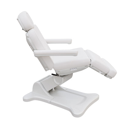 Spa Numa SWIVEL Fully Electric Treatment Chair with 240° rotation, vegan leather, adjustable height, backrest, leg-rest, and tilt – ideal for med spas, esthetic treatments, and outpatient procedures.