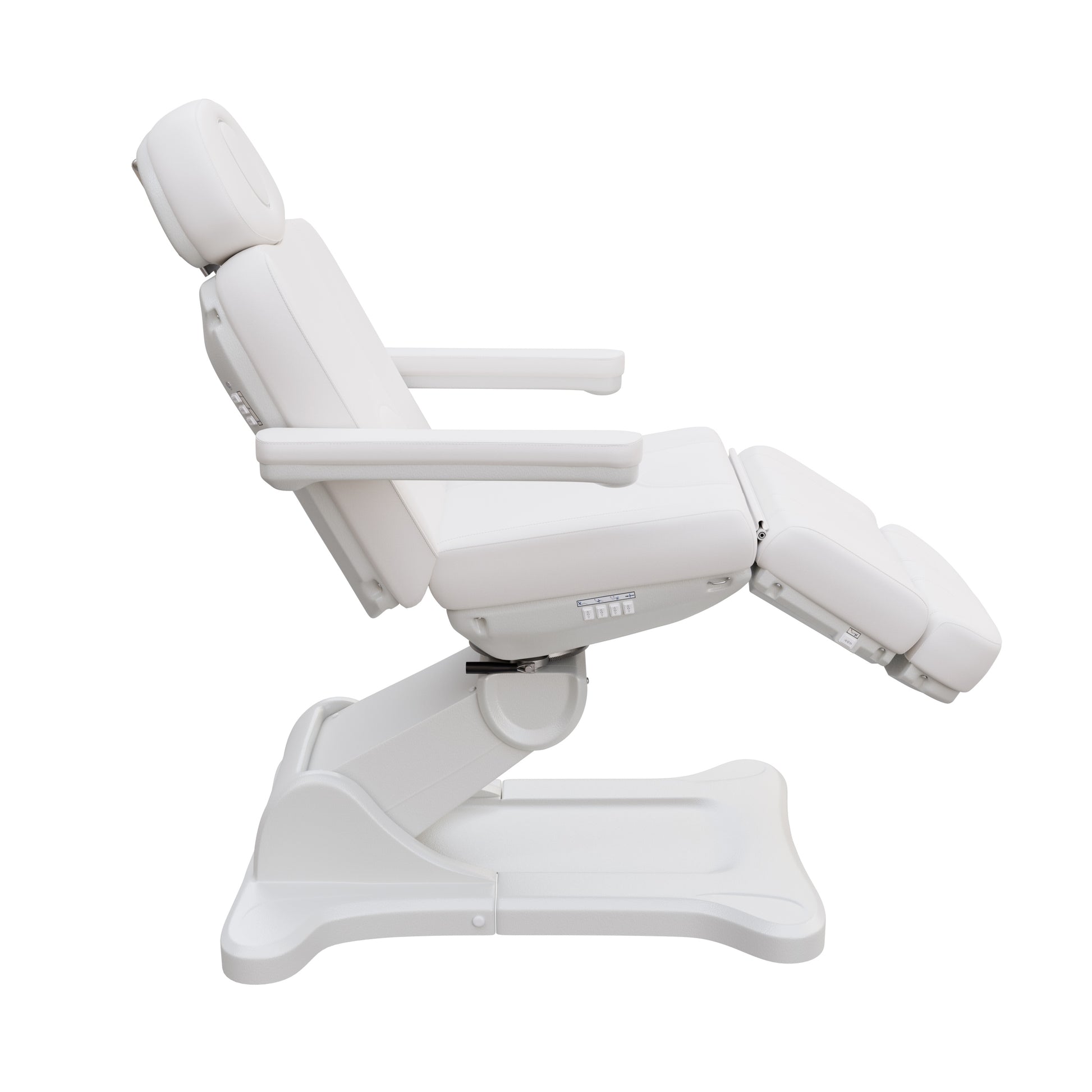 Spa Numa SWIVEL Fully Electric Treatment Chair with 240° rotation, vegan leather, adjustable height, backrest, leg-rest, and tilt – ideal for med spas, esthetic treatments, and outpatient procedures.