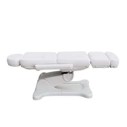 Spa Numa SWIVEL Fully Electric Treatment Chair with 240° rotation, vegan leather, adjustable height, backrest, leg-rest, and tilt – ideal for med spas, esthetic treatments, and outpatient procedures.