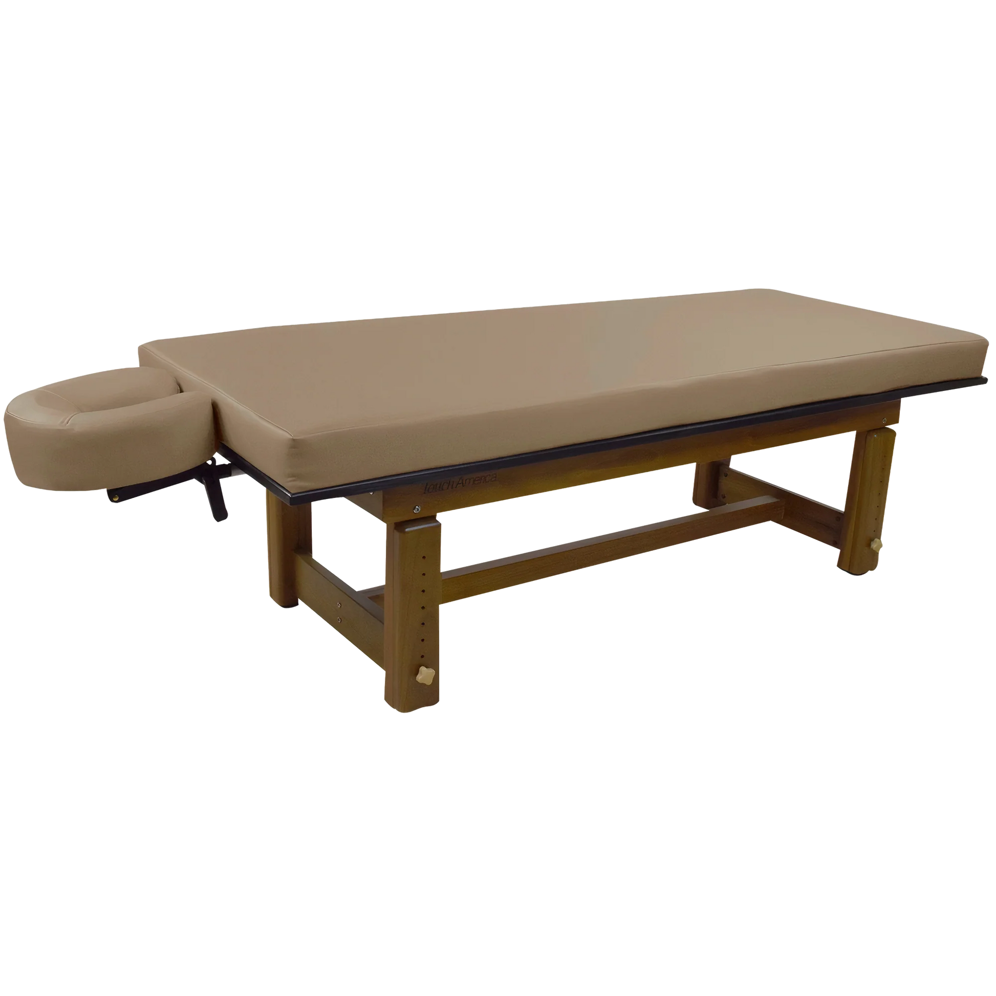 Eco-friendly teak wood massage table Solterra by TouchAmerica