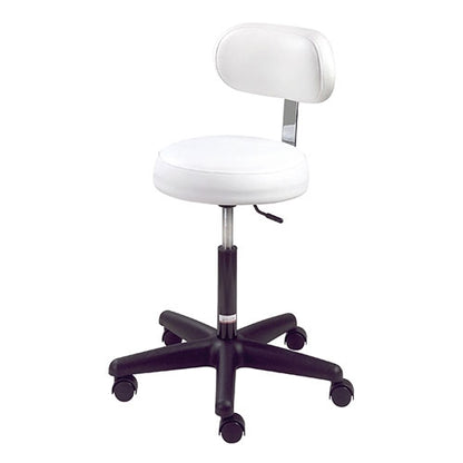 Professional spa and salon stool with air-lift mechanism