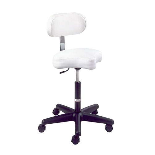 Equipro, Equipro Ergonomic Air-lift Stool 31300, beauty stool, stool, chair, make up chair, make up chair, wax chair, wax stool, hydraulic, air lift, round stool, back rest, saddle stool