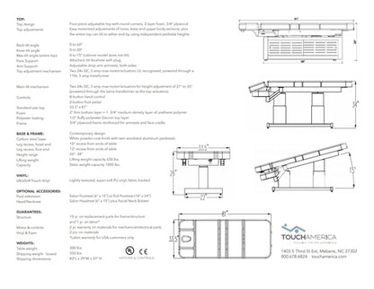 TouchAmerica Table Add-Ons