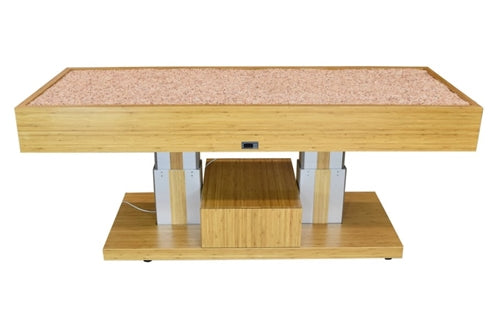 TouchAmerica Halotherapy Flex-Block & ION Salt Table for spa wellness therapy