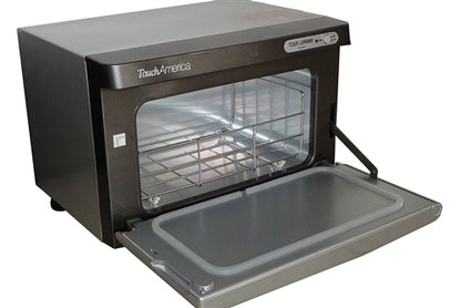 TouchAmerica Small Hot Towel Cabi – heated towel storage for salons