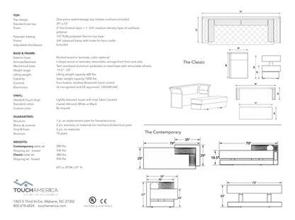 TouchAmerica Cabinet Options