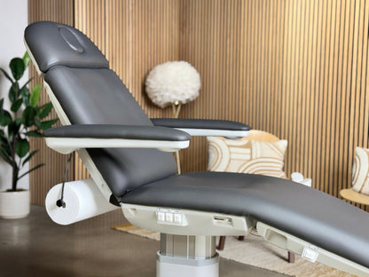 spa treatment chair without disposable bed cover comparison exam table setup