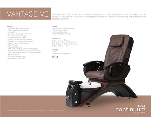 Continuum Upholstery Options