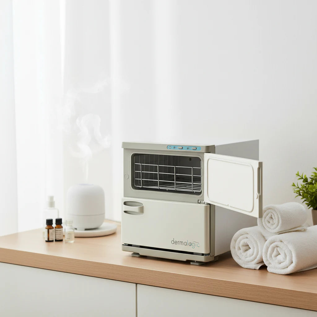 AYC Dermalogic Stainless Steel Double Towel Warmer for professional spa towels