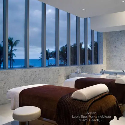Aspen Salon Top spa treatment table by Living Earth Crafts with ergonomic design