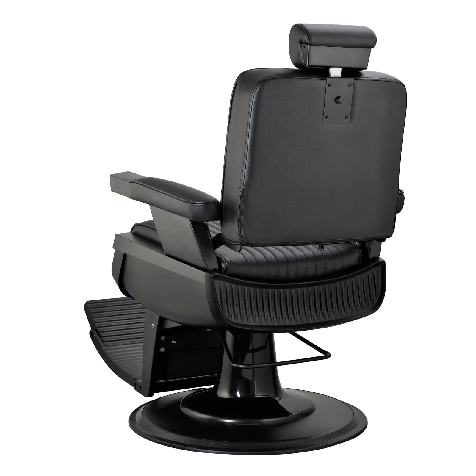 Professional barber equipment AYC Jaxson Barber Chair featuring padded seat and footrest