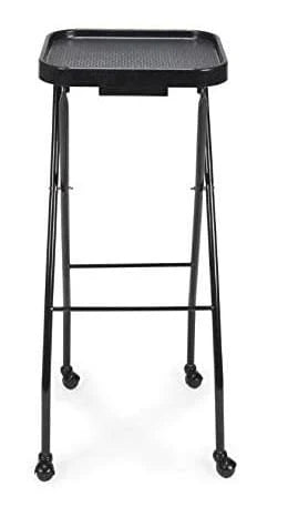 Portable AYC Caleb Service Tray with sturdy base and easy mobility