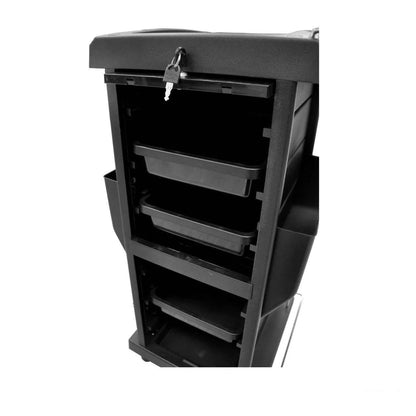 AYC Claire Lockable Salon Trolley - KIN-TRLY-101