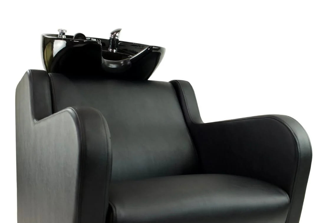 Professional salon equipment AYC Stanley Shampoo Unit featuring ergonomic design and comfort