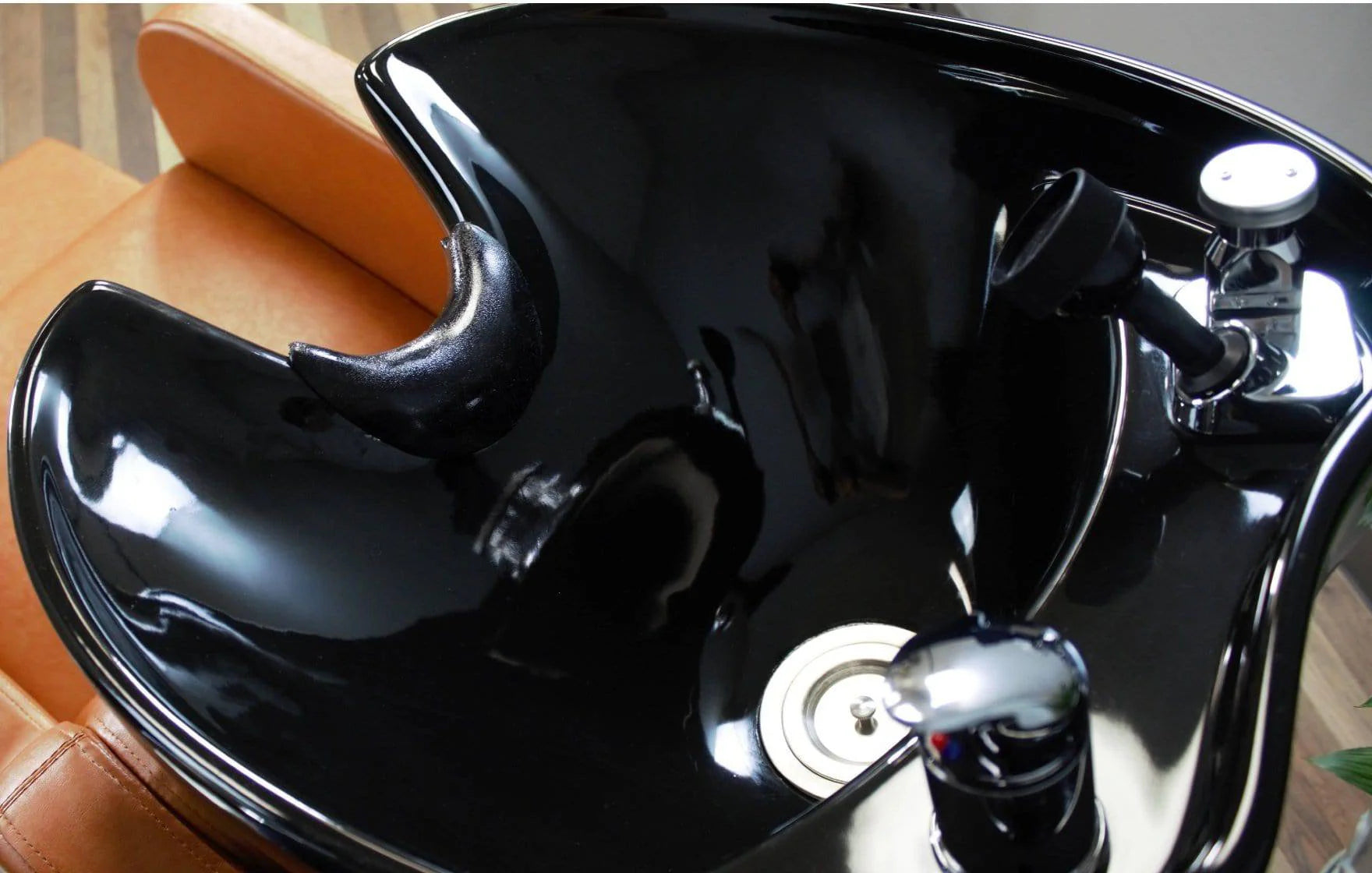 AYC Stanley Shampoo Unit with adjustable chair and high-quality shampoo bowl for salons