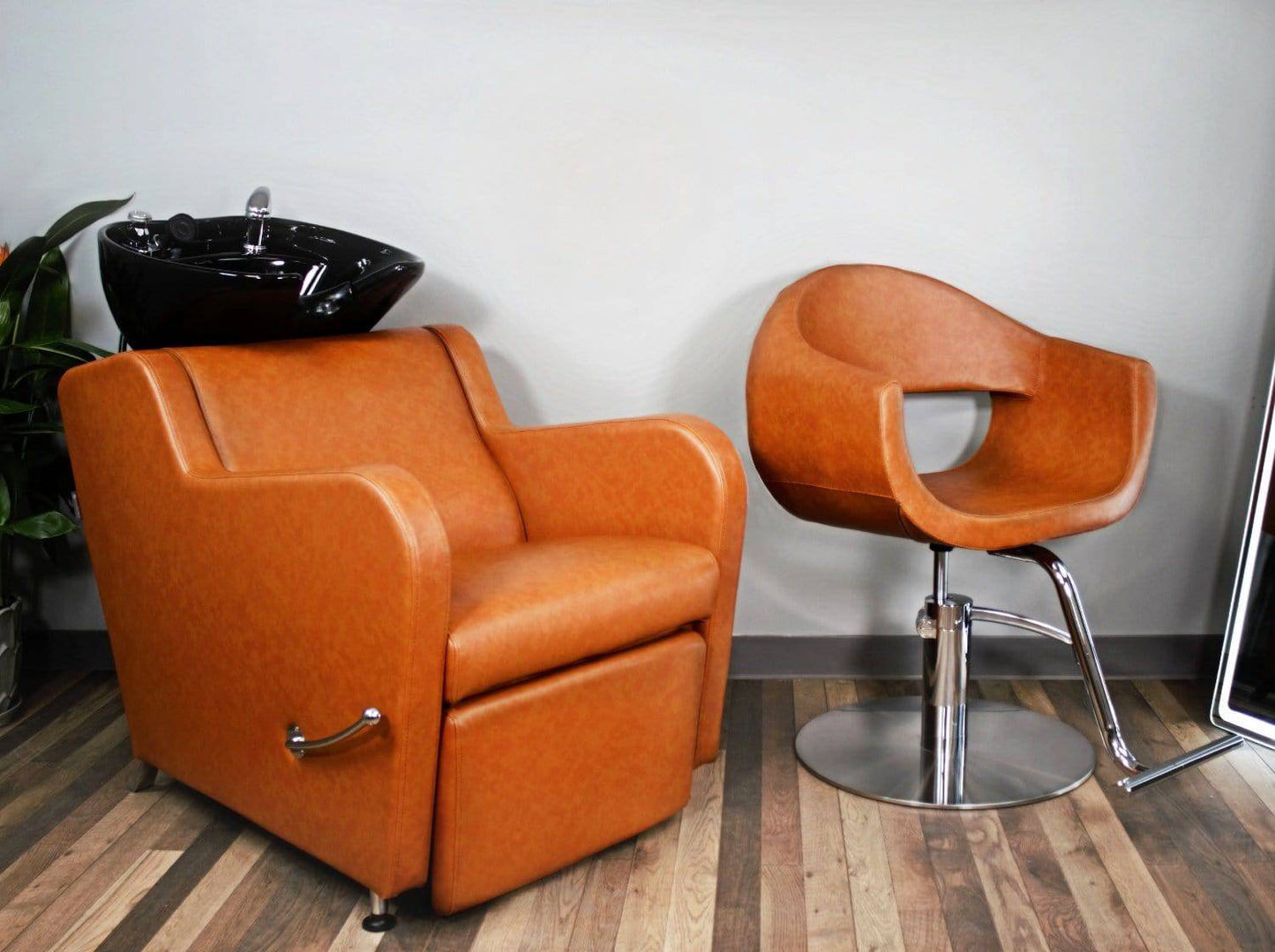 Salon furniture AYC Stanley Shampoo Unit with contemporary design and durable construction
