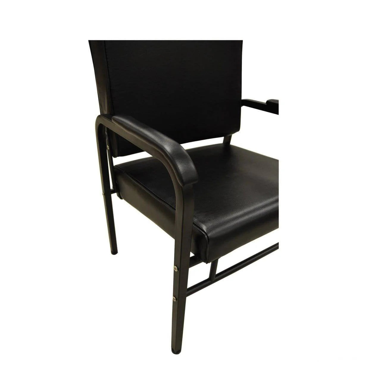 AYC Azle Shampoo Chair with sleek black upholstery for salon backwash stations
