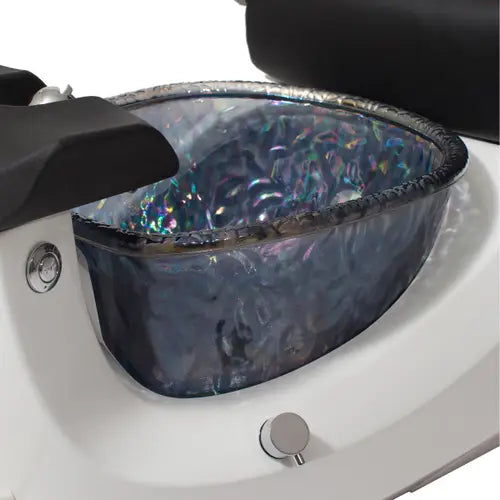 Continuum Bravo LE spa chair with premium leather upholstery