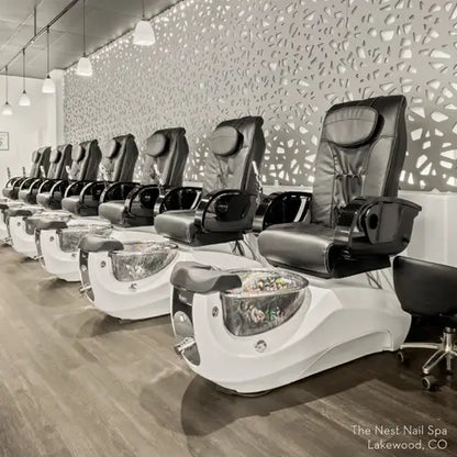 High-end pedicure spa chair Continuum Bravo LE for salons and spas