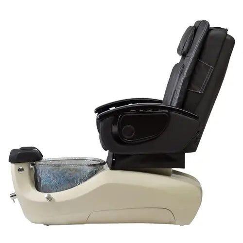 Continuum Bravo LE pedicure spa with modern basin and footrest