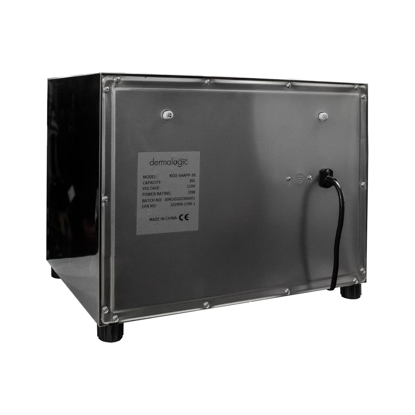 Dermalogic UV Sterilizer 30L – Professional Spa and Salon Tool Sterilization Cabinet