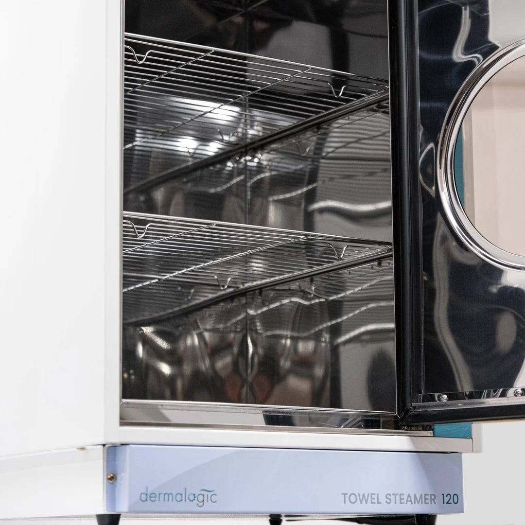 AYC Dermalogic Towel Steamer 120 – large capacity hot towel warmer for spas