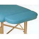 Adjustable TouchAmerica footrest headrest accessory for massage tables