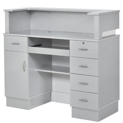 DIIR Luna LED Lighting Reception Desk - DIIR-4104