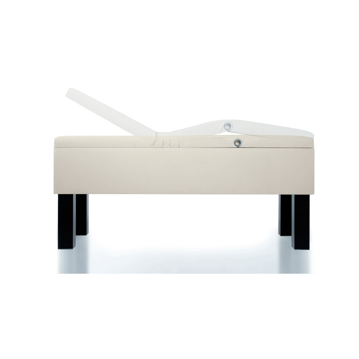 Premium spa treatment table with minimalist Italian design