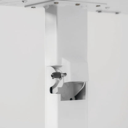 Compact foldable manicure table by AYC Taylor, ideal for mobile nail technicians