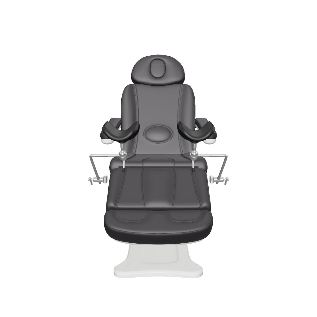 Spa Numa OB-GYN SWIVEL 2246B-SU Treatment Chair - Black - 3D model