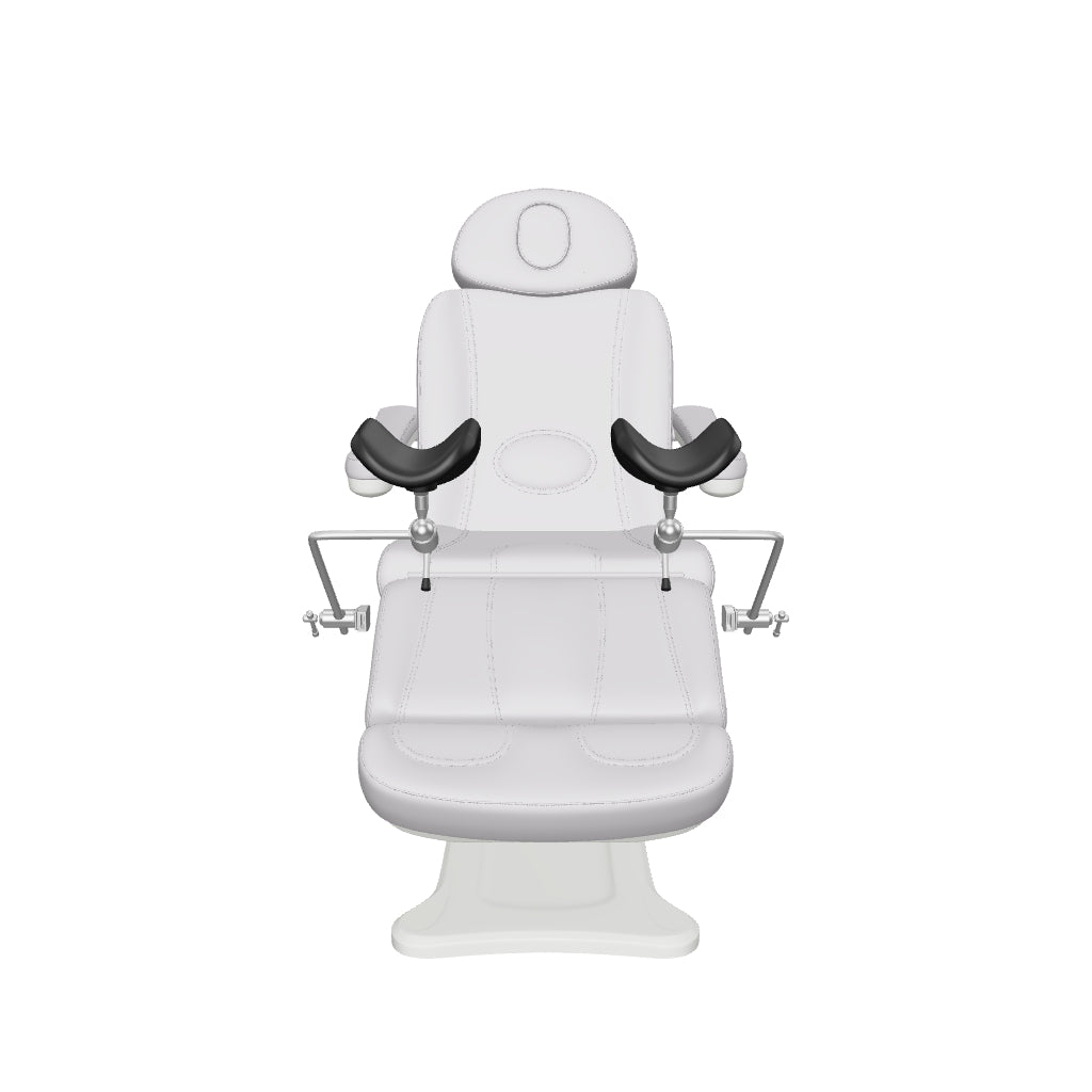Spa Numa OB-GYN SWIVEL 2246B-SU Treatment Chair - Silver - 3D model