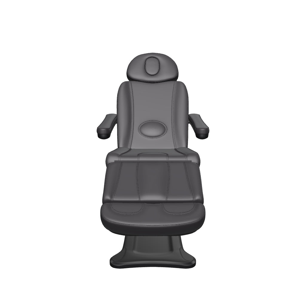 Spa Numa SWIVEL 2246B Treatment Chair - All-Black - 3D model