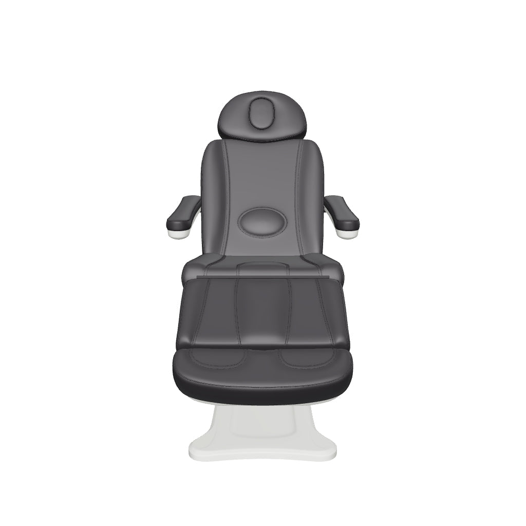 Spa Numa SWIVEL 2246B treatment chair in Black - interactive 3D model, rotate and zoom, view in your space